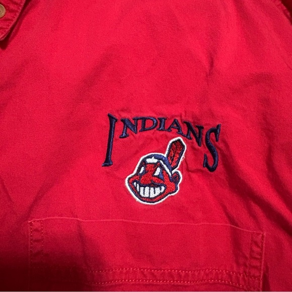 VTG Cleveland Indians Shirt Large - Picture 2 of 7
